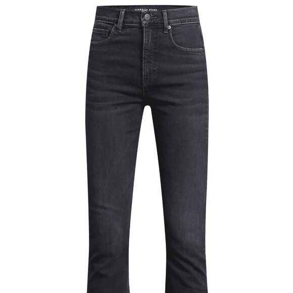 veronica beard high rise gray carley kick flare 27/4 - Picture 1 of 6